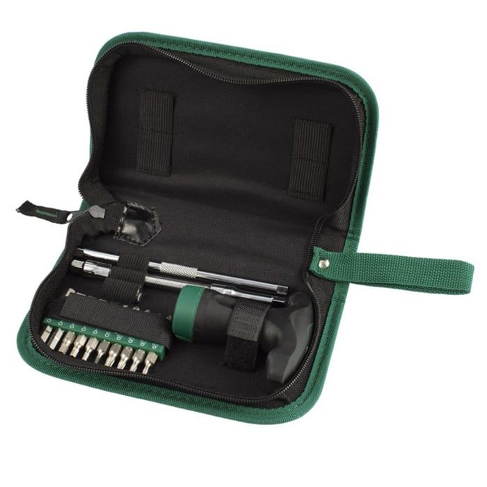 Bộ Tuốc Nơ Vít Cần Tự Động 24 Chi Tiết SATA 09341 Chính Hãng - hình ảnh sản phẩm thực tế 1