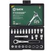 Ảnh thu nhỏ Bộ Tuýp 25 Chi Tiết Cần Tự Động Hệ Mét Và Inch SATA 09131 Chính Hãng 1