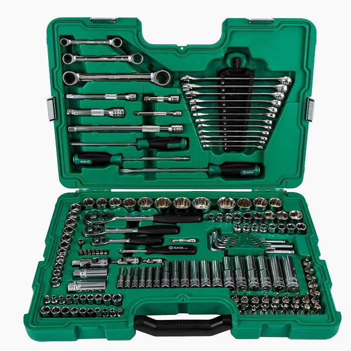 Bộ Tuýp 150 Chi Tiết SATA 09510 Chính Hãng Đa Năng Chuyên Nghiệp - hình ảnh sản phẩm thực tế 1