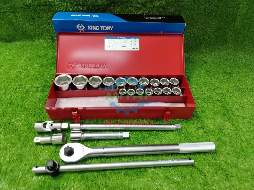 Bộ Tuýp 23 Chi Tiết Hệ Mét Kingtony 6323MR 3/4 Inch Chính Hãng Có Sẵn Tại Minh Triết - hình ảnh sản phẩm thực tế 11