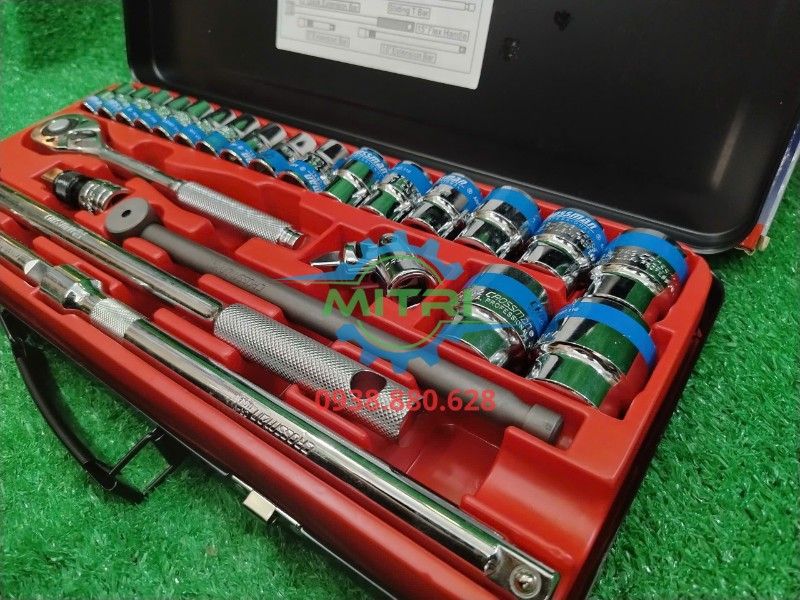 Bộ tuýp 25 chi tiết Crossman 99-055C - hình ảnh sản phẩm thực tế 2