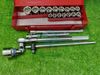 Ảnh thu nhỏ Bộ Tuýp 23 Chi Tiết Hệ Mét Kingtony 6323MR 3/4 Inch Chính Hãng Có Sẵn Tại Minh Triết 6