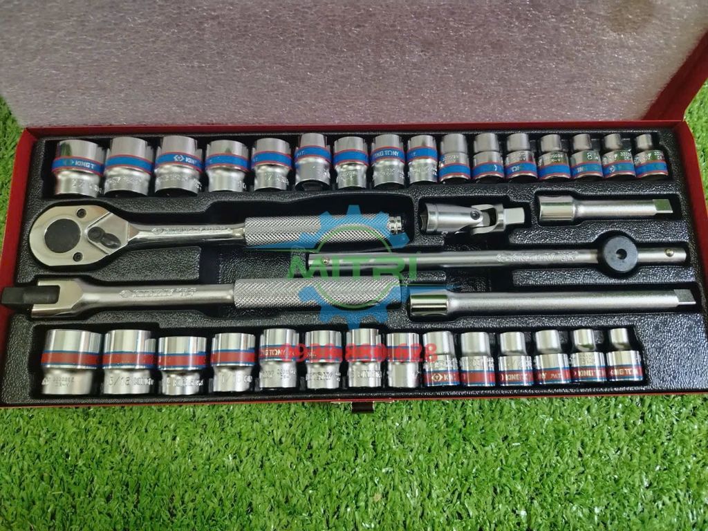 Bộ Tuýp 3/8 Inch 36 Chi Tiết Kingtony 3036CR Chính Hãng Có Sẵn Tại Minh Triết - hình ảnh sản phẩm thực tế 1