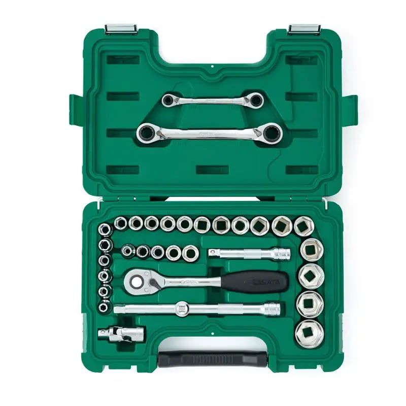 Bộ Tuýp SATA 09099 33 Chi Tiết 1/2 Inch Chính Hãng - hình ảnh sản phẩm thực tế 1