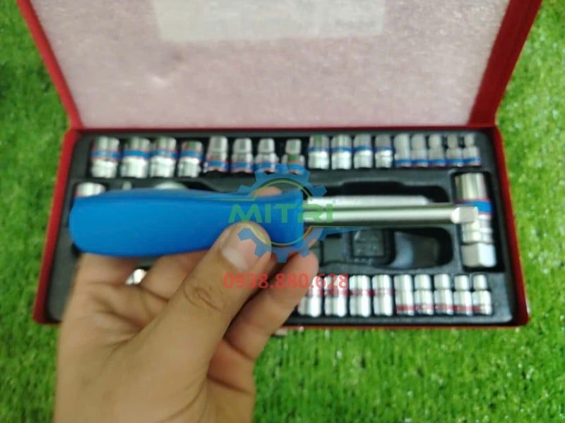 Bộ Tuýp 39 Chi Tiết Kingtony 5032CR 1/4 Và 3/8 Inch Chính Hãng Có Sẵn Tại Minh Triết - hình ảnh sản phẩm thực tế 5
