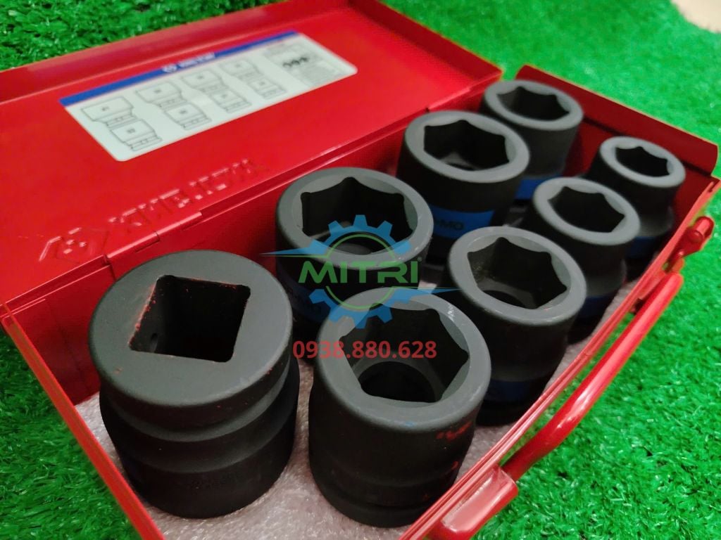 Bộ Tuýp Lục Giác Đen 1″ 24–41mm (8 Chi Tiết) Kingtony 8410MP - hình ảnh sản phẩm thực tế 3