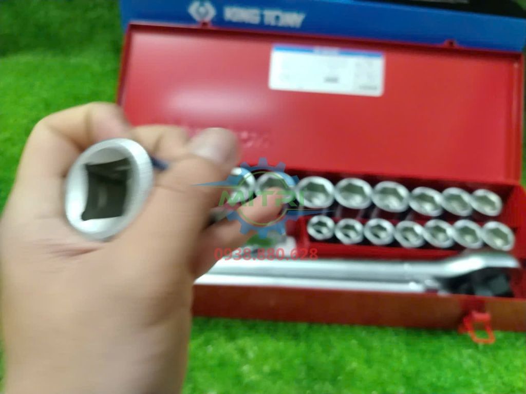 Bộ Tuýp 23 Chi Tiết Hệ Mét Kingtony 6323MR 3/4 Inch Chính Hãng Có Sẵn Tại Minh Triết - hình ảnh sản phẩm thực tế 15