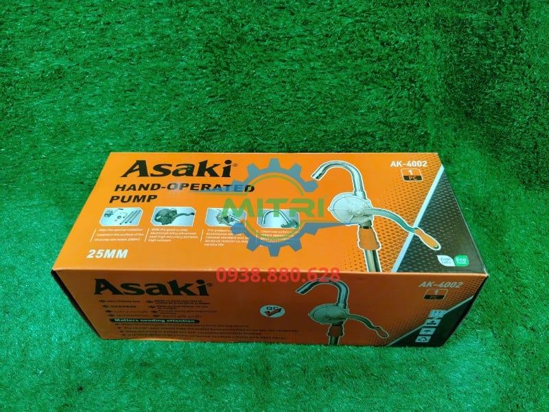Bơm dầu quay tay bằng nhôm Asaki AK-4002 - hình ảnh sản phẩm thực tế 6
