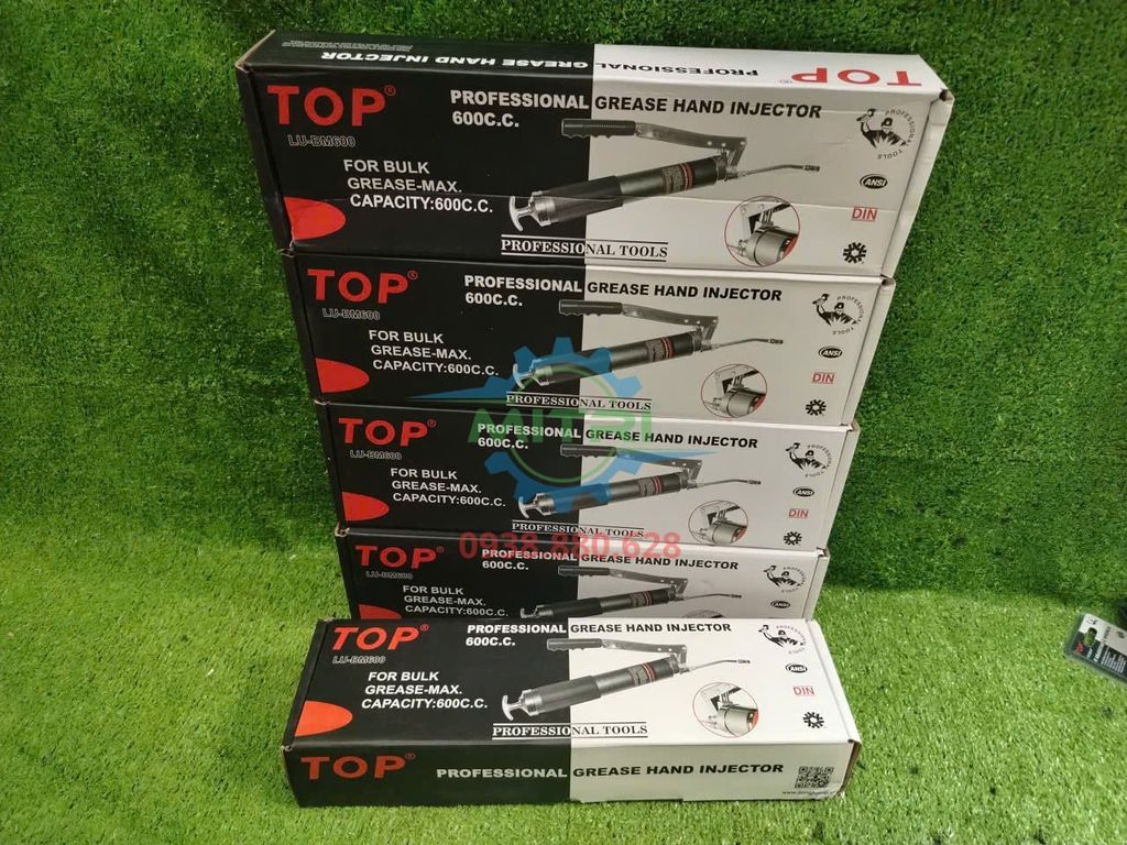 Ống Mỡ 600cc TOP LU-BM600 Chính Hãng Có Ga Tại Minh Triết – 2 Ti Ép Nhanh, Bền Bỉ Cho Xưởng Cơ Khí - hình ảnh sản phẩm thực tế 1