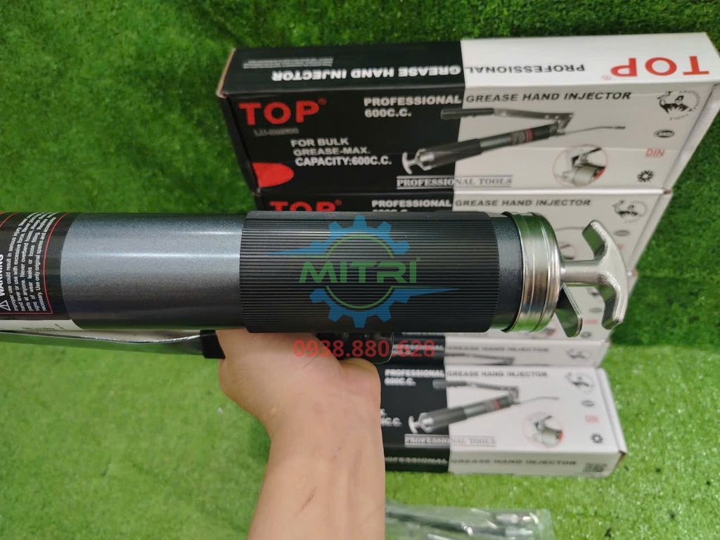 Ống Mỡ 600cc TOP LU-BM600 Chính Hãng Có Ga Tại Minh Triết – 2 Ti Ép Nhanh, Bền Bỉ Cho Xưởng Cơ Khí - hình ảnh sản phẩm thực tế 11