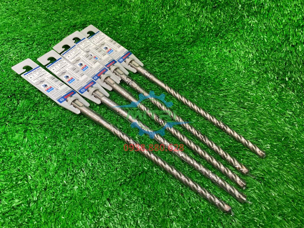 Mũi khoan bê tông SDS PLUS-5X 8x150x210 Bosch 2608706892 - hình ảnh sản phẩm thực tế 2