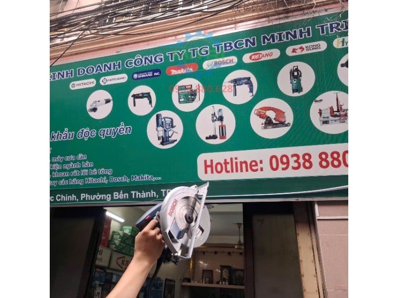 Máy Cưa Đĩa Bosch GKS 190 Chính Hãng 1400W - hình ảnh sản phẩm thực tế 2