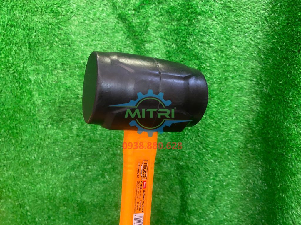 16Oz Búa cao su đen Ingco HRUH8816 - hình ảnh sản phẩm thực tế 4