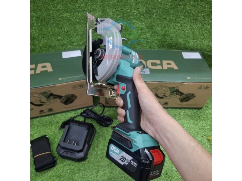 Máy Cưa Đĩa DCA ADMY125DM Chính Hãng Dùng Pin 20V - hình ảnh sản phẩm thực tế 5
