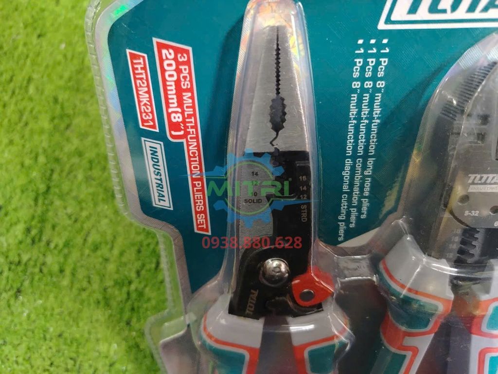 Bộ 3 Kìm Đa Năng 8 Inch Total THT2MK231 Chính Hãng Có Sẵn Tại Minh Triết - hình ảnh sản phẩm thực tế 4