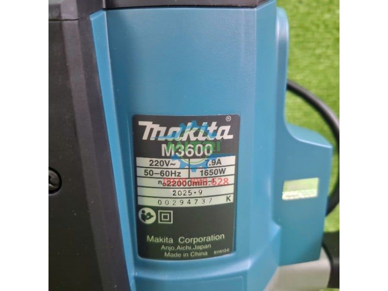 Máy Phay Makita M3600B 12.7mm Chính Hãng - hình ảnh sản phẩm thực tế 8
