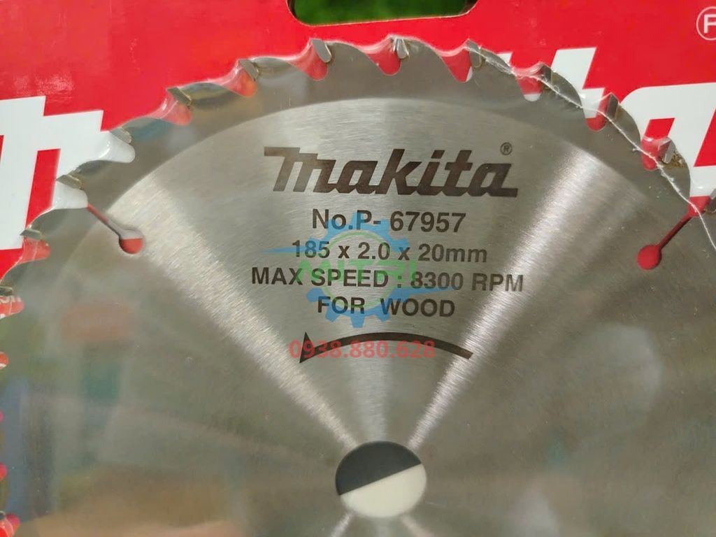Lưỡi Cắt Gỗ 40 Răng Makita P-67957 Chính Hãng Có Sẵn Tại Minh Triết - hình ảnh sản phẩm thực tế 3