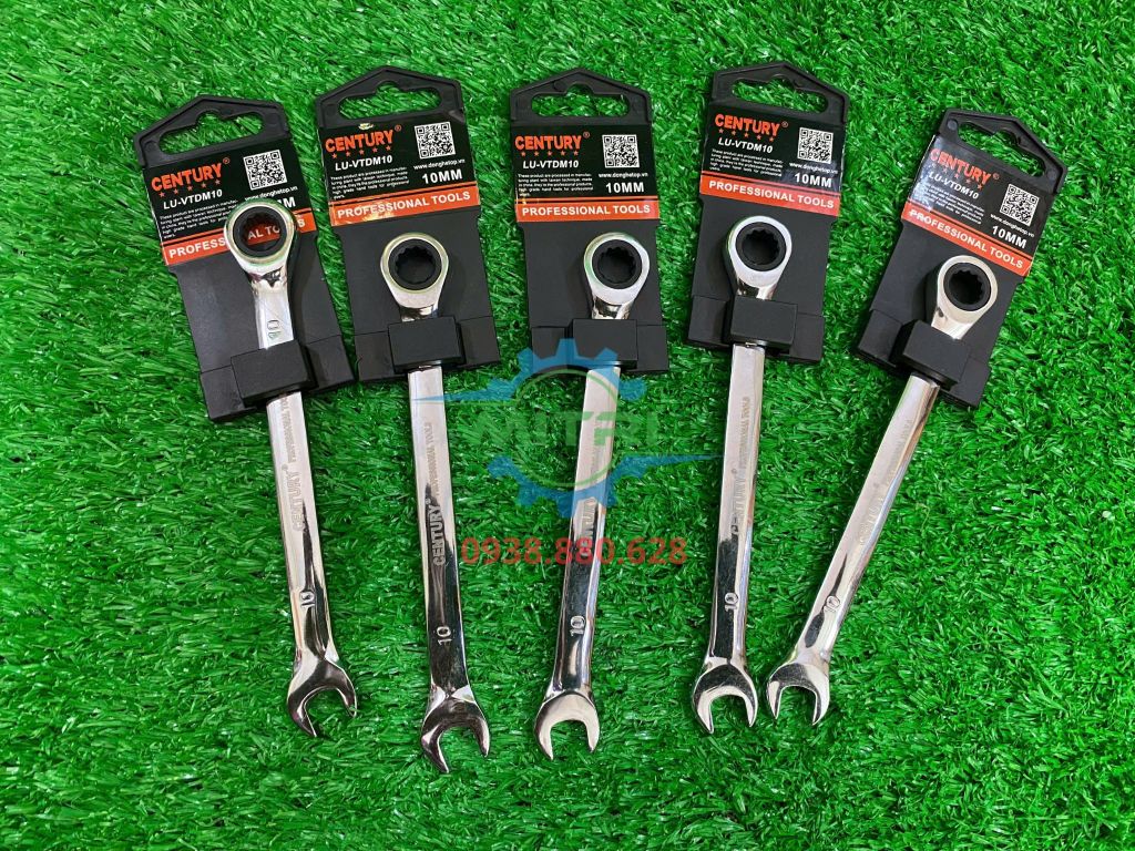 Cờ lê vòng tự động và miệng 10mm xi bóng CENTURY LU-VTDM10 - hình ảnh sản phẩm thực tế 2