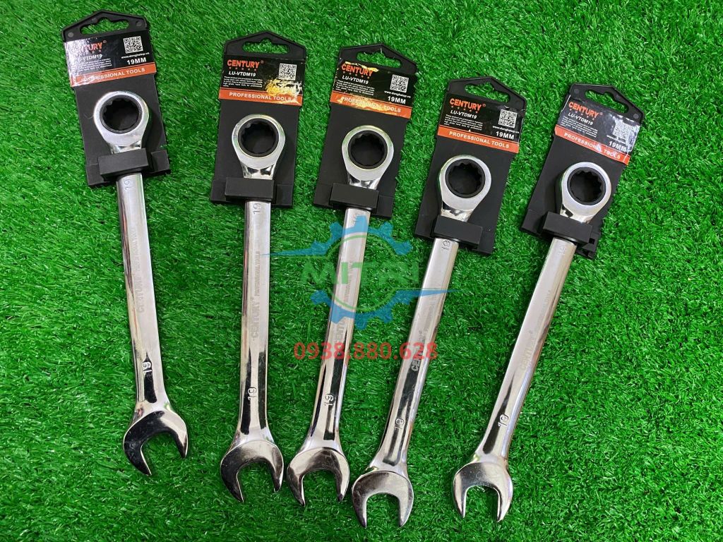 Cờ lê vòng tự động và miệng 19mm xi bóng CENTURY LU-VTDM19 - hình ảnh sản phẩm thực tế 2