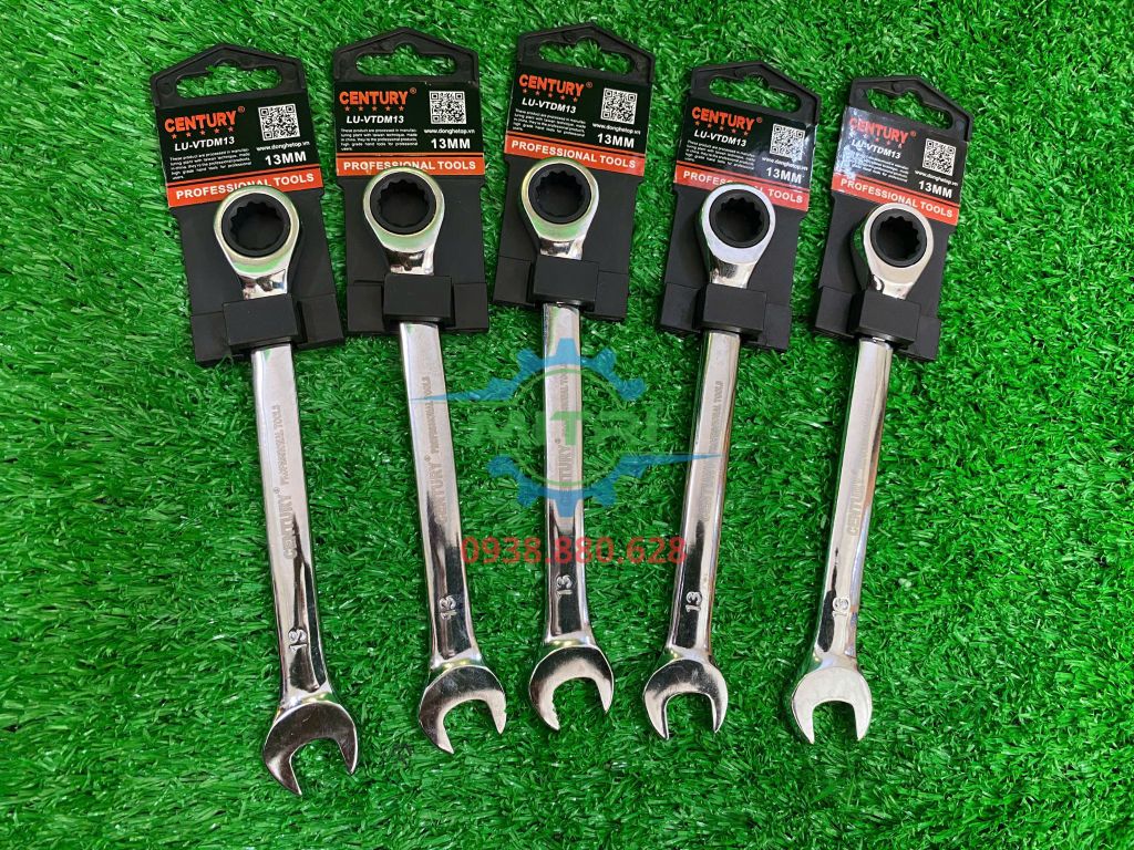 Cờ lê vòng tự động và miệng 13mm xi bóng CENTURY LU-VTDM13 - hình ảnh sản phẩm thực tế 2