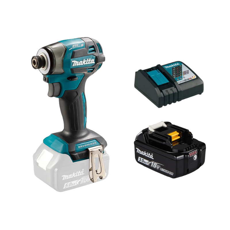 Combo Máy vặn vít dùng pin Makita 18V DTD173 -Kèm 1 pin 1 sạc