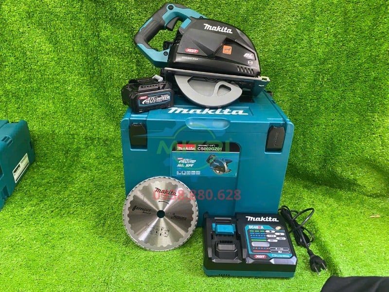 Máy Cắt Kim Loại Makita CS002GZ01 Combo 2 Pin 1 Sạc - hình ảnh sản phẩm thực tế 8