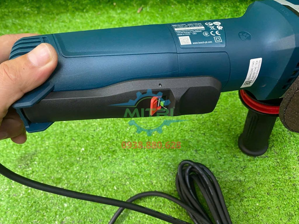 Máy Mài Góc 1200 W Bosch GWS 12-125 P Chính Hãng Có Sẵn Tại Minh Triết - hình ảnh sản phẩm thực tế 6