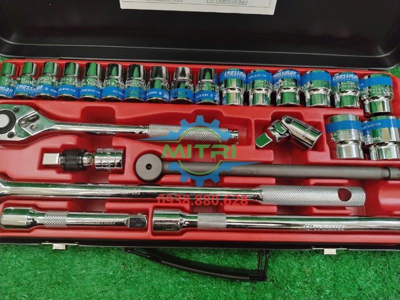 Bộ tuýp 25 chi tiết Crossman 99-055C - hình ảnh sản phẩm thực tế 5