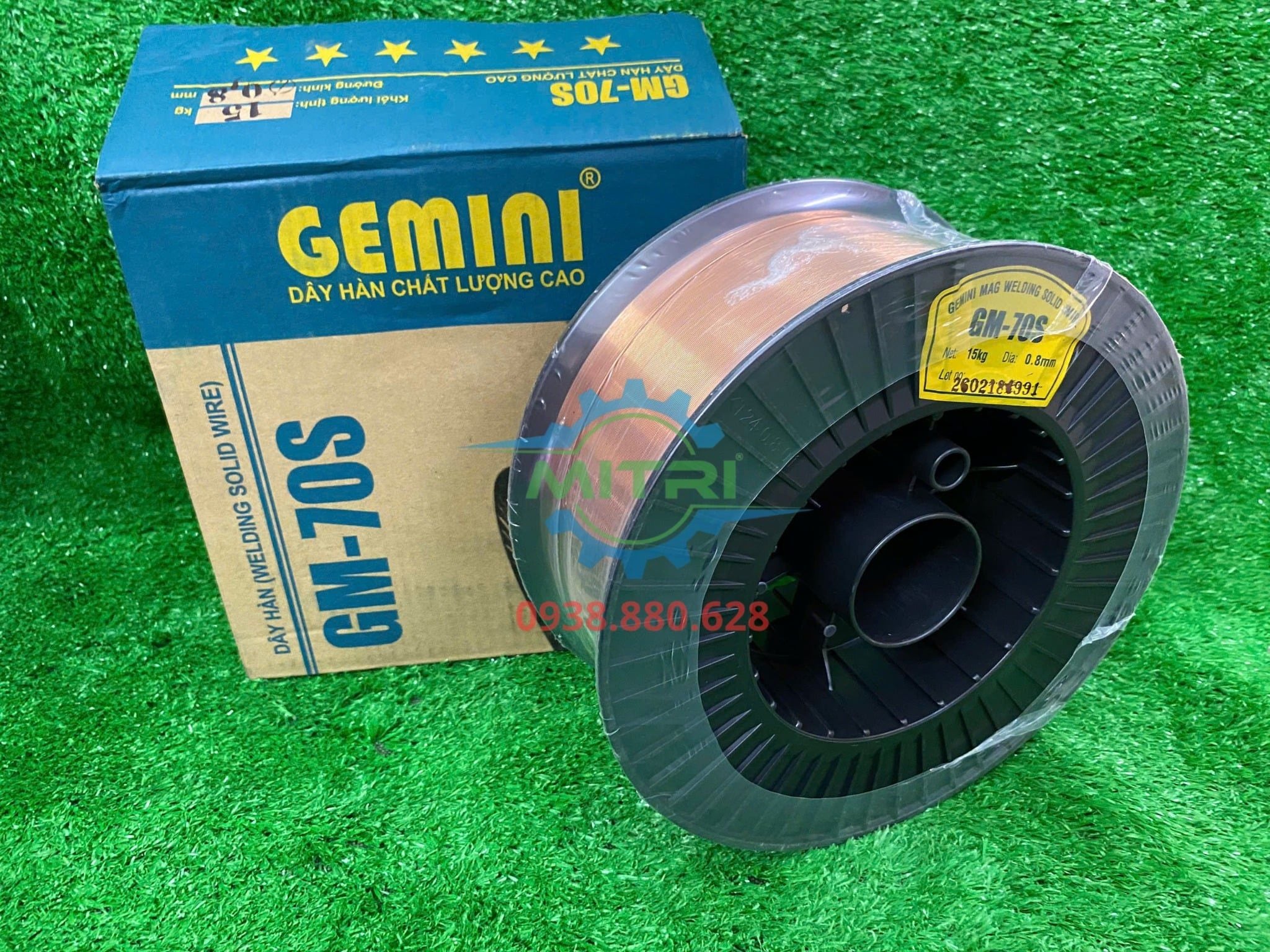 Dây hàn Mig Sắt 1.2mm Kim Tín GM-70S (15 kg)