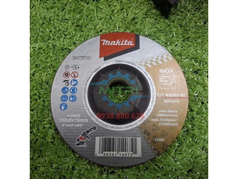 Máy Mài Góc Makita DGA402RFE 100mm 18V Chính Hãng - hình ảnh sản phẩm thực tế 6