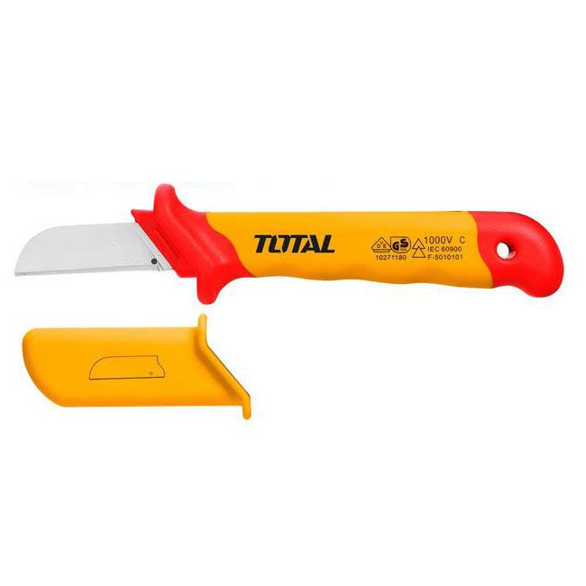 Dao Tước Dây Lưỡi Thẳng Cách Điện Total THICK1801 180mm - hình ảnh sản phẩm thực tế 1