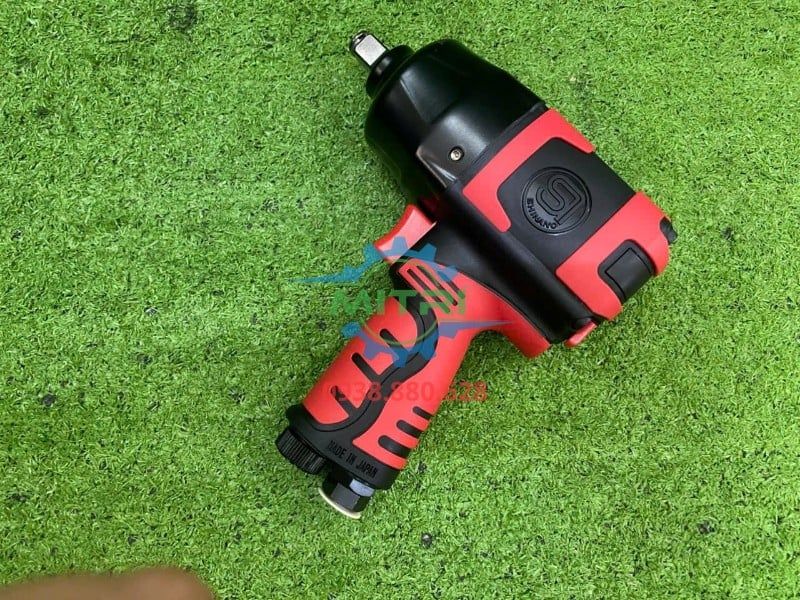 Súng Vặn Bu Lông Khí Nén Shinano SI-1490B / SI-1490BSR Chính Hãng – 1/2 Inch, 850Nm, Made in Japan - hình ảnh sản phẩm thực tế 1