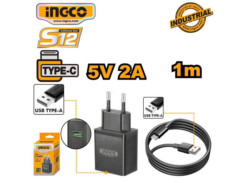 Đầu Sạc 5V/2A INGCO FCLI120502 - hình ảnh sản phẩm thực tế 1