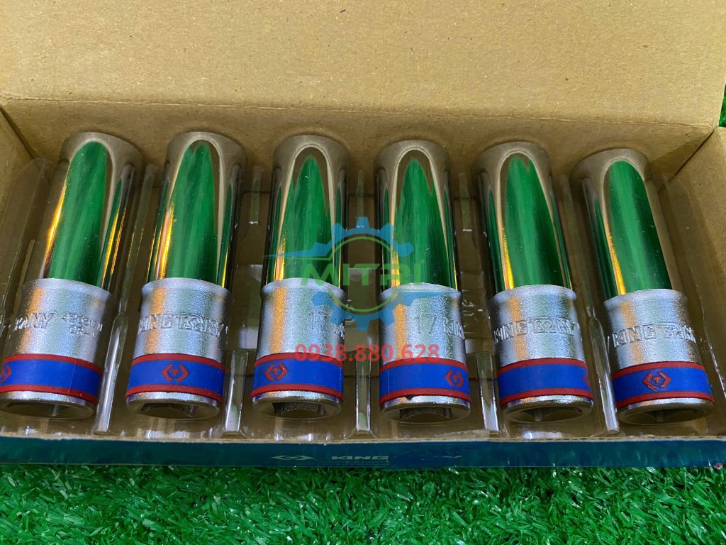 Đầu khẩu lục giác 1/2 inch loại dài hệ mét KINGTONY 423517M - hình ảnh sản phẩm thực tế 4