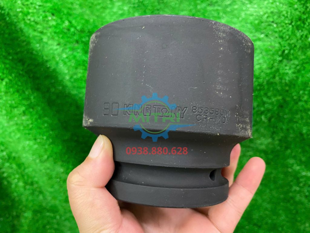 80mm Đầu tuýp lục giác đen 1" Kingtony 853580M - hình ảnh sản phẩm thực tế 2