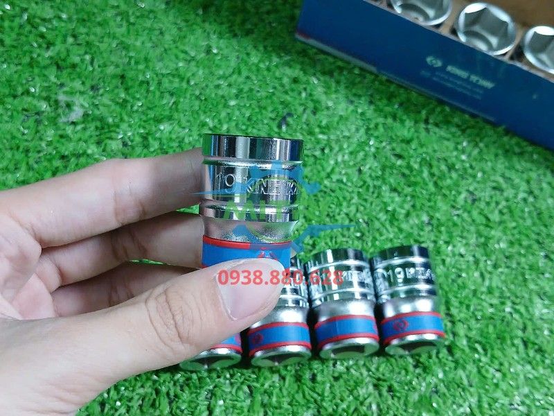 Đầu Tuýp Lục Giác 1/2" Ngắn Hệ Mét Kingtony 433519MR 19mm - hình ảnh sản phẩm thực tế 8