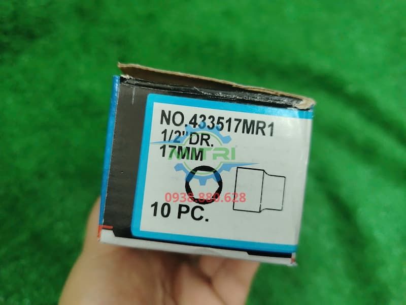 17mm Đầu tuýp ngắn 6 góc 1/2" Kingtony 433517MR - hình ảnh sản phẩm thực tế 5
