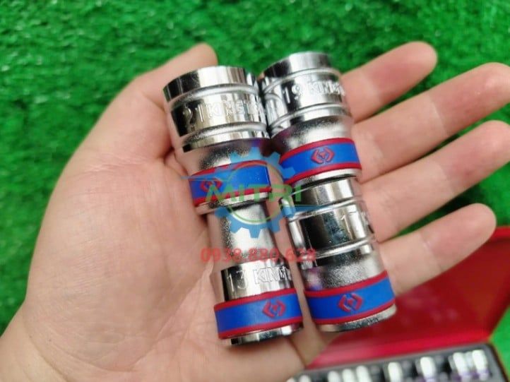 Bộ Tuýp 1/2" 33 Chi Tiết Hệ Mét Kingtony 4534MR Chính Hãng - hình ảnh sản phẩm thực tế 4