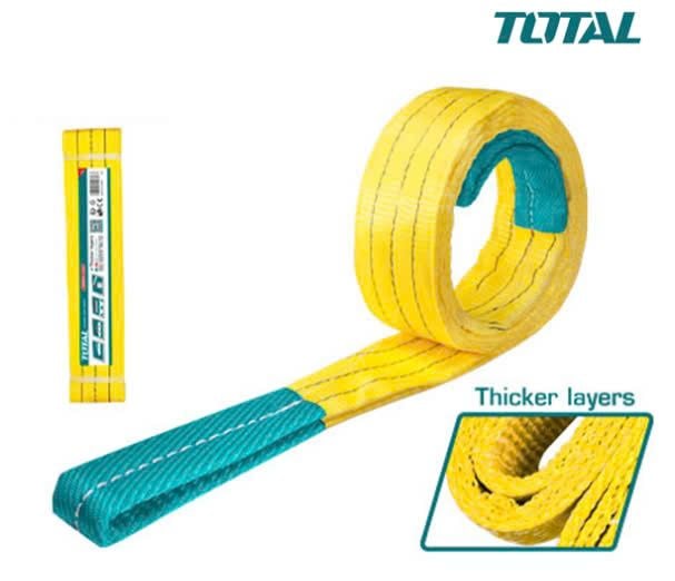 Dây cáp vải cẩu hàng 3T x 3m Total THTWS0303 - hình ảnh sản phẩm thực tế 1