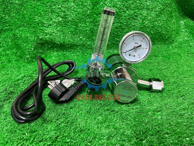 Đồng Hồ CO2 Tanaka 220V AU25B-2CU Chính Hãng - hình ảnh sản phẩm thực tế 6