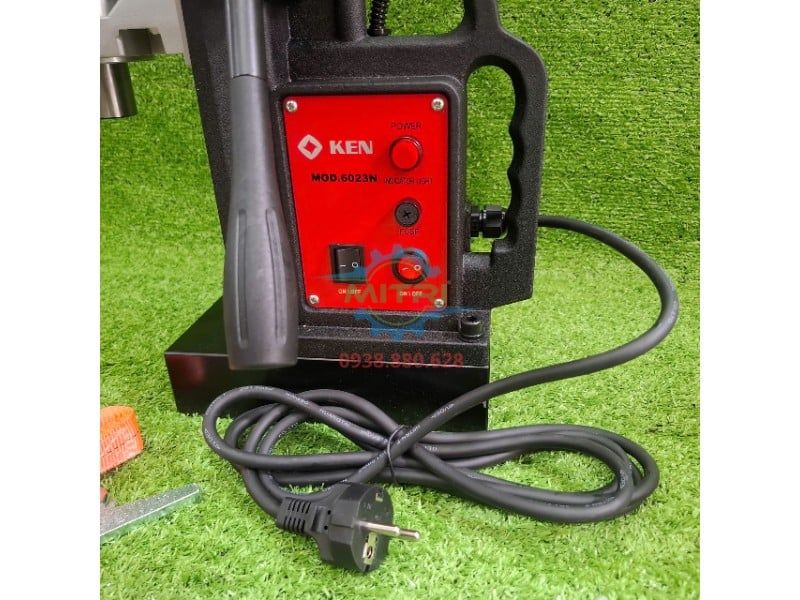 Máy khoan từ KEN 6023N chính hãng tại Minh Triết – Nhỏ gọn, bám từ khỏe, phù hợp khoan thép 23mm - hình ảnh sản phẩm thực tế 3