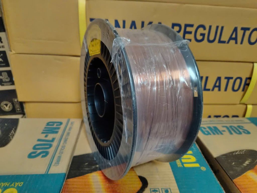 Dây hàn Gemini GM-70S 0.8mm 15kg, GM 70S-6 D0.8 RL250 - hình ảnh sản phẩm thực tế 1