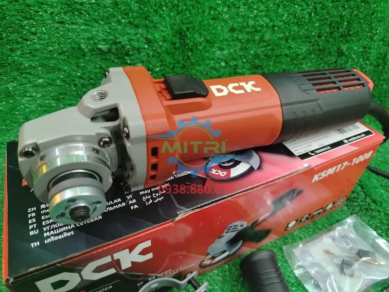 Máy mài góc 1100W 100mm KSM17-100B (công tắc cạnh) – DCK - hình ảnh sản phẩm thực tế 3