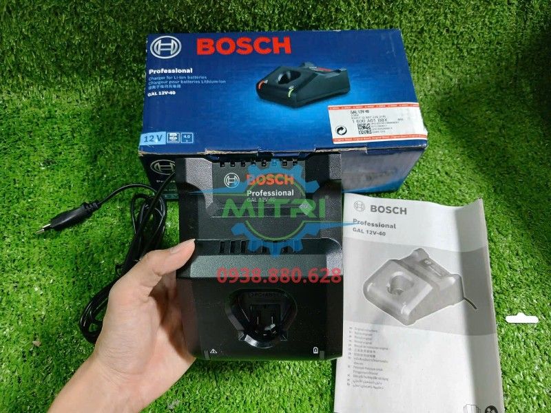 Đế Sạc Nhanh Pin Bosch GAL 12V-40 1600A01B8X (10.8V, 12V) - hình ảnh sản phẩm thực tế 4