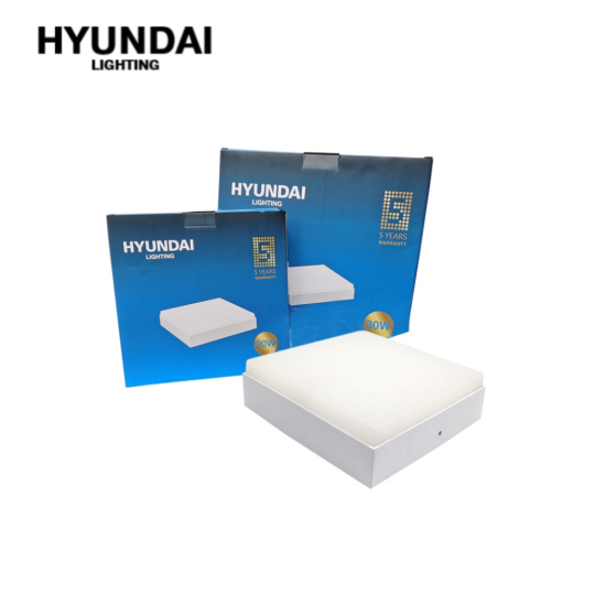 Đèn led vuông ốp trần HSSM-20/4K (HYUNDAI) - hình ảnh sản phẩm thực tế 1
