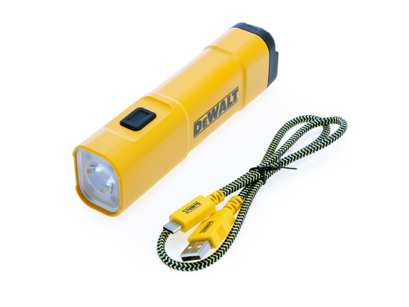 Đèn Plash USB-C mini DeWalt DCL183 - hình ảnh sản phẩm thực tế 1