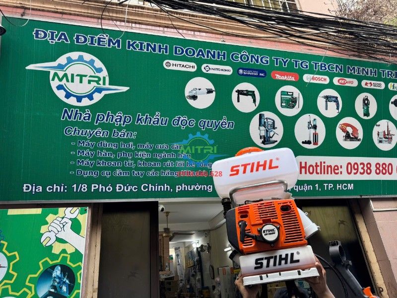 Máy Phun Thuốc Côn Trùng STIHL SR 5600 Chính Hãng – Bình 13L, Động Cơ 56.5cc - hình ảnh sản phẩm thực tế 4