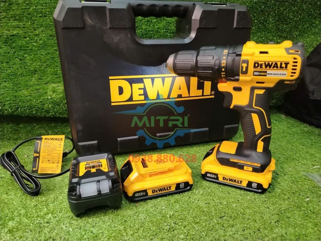 Máy khoan vặn vít dùng pin 20V Dewalt DCD7781D2-B1 Có Sẵn Tại Minh Triết - hình ảnh sản phẩm thực tế 1