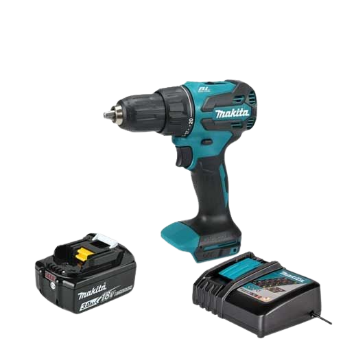Máy Khoan Búa, Vặn Vít Dùng Pin 18V Makita DHP490SFX1 - hình ảnh sản phẩm thực tế 1