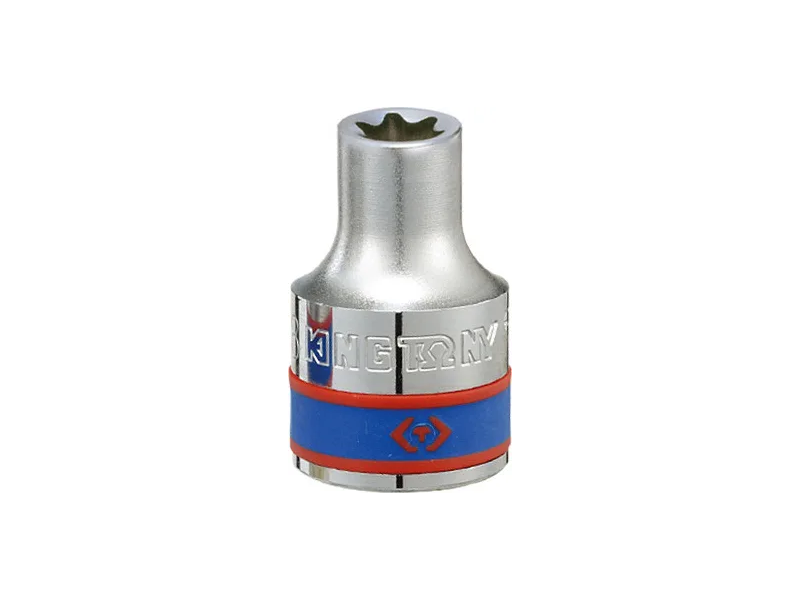 Đầu tuýp trắng ngắn 1/2 inch sao E24 Kingtony 437524M - hình ảnh sản phẩm thực tế 1